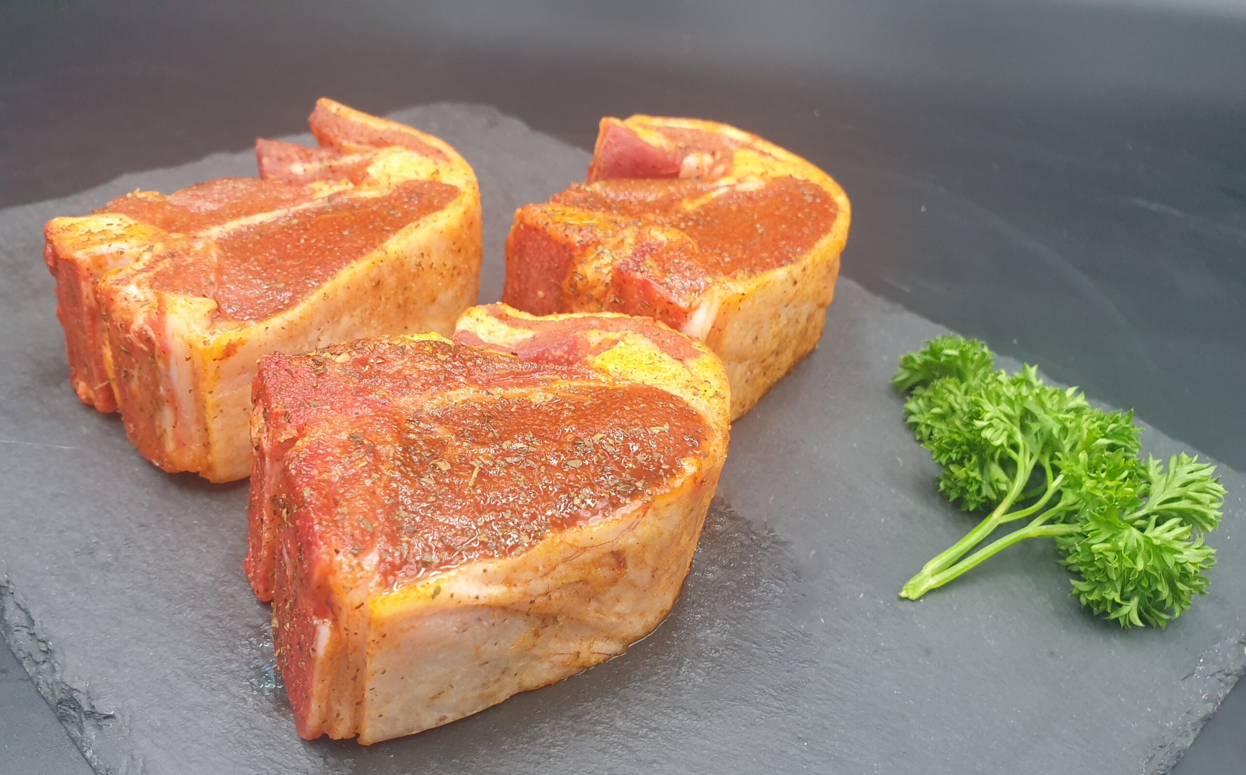 Minted Single Loin Chops