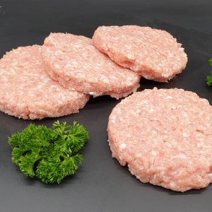 Pork & Apple Burgers